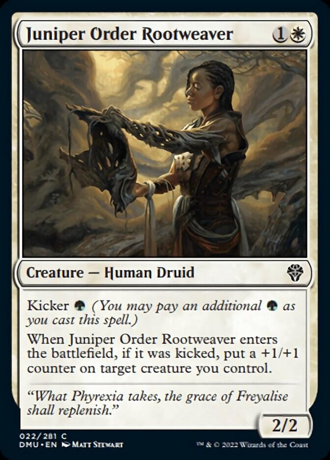 Juniper Order Rootweaver (DMU-022) - Dominaria United [Common]