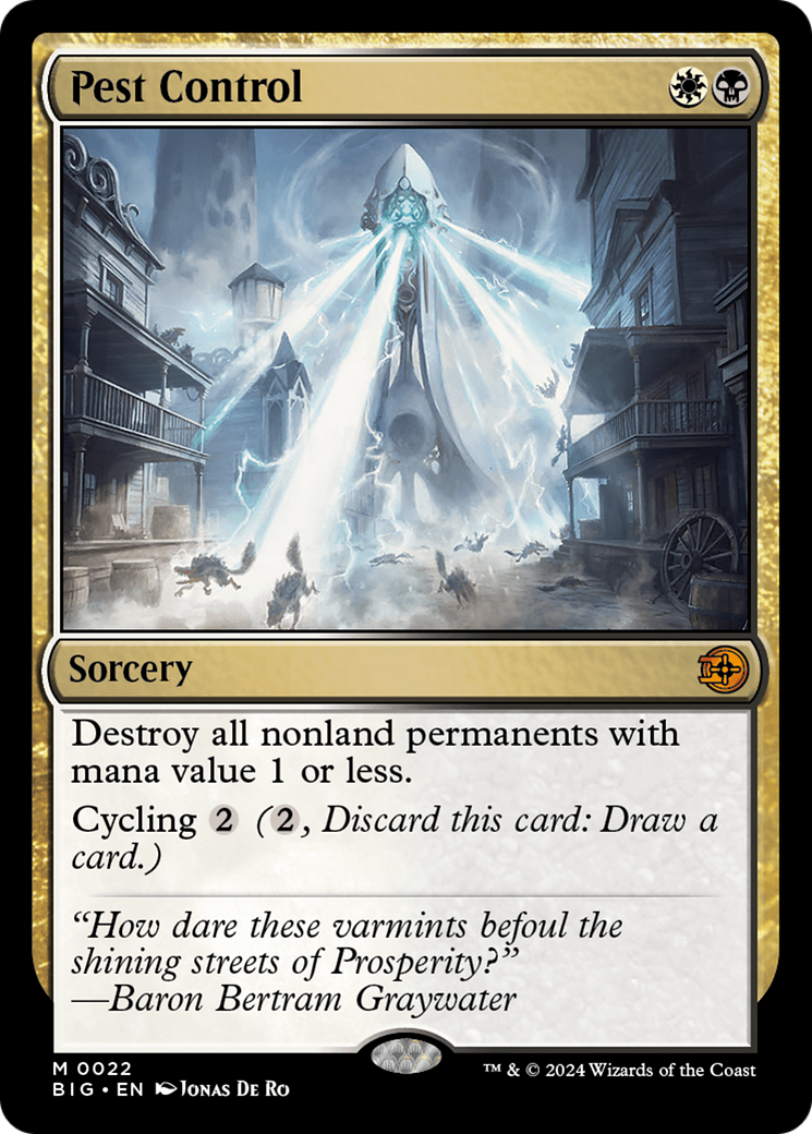 Pest Control (BIG-022) - The Big Score [Mythic]