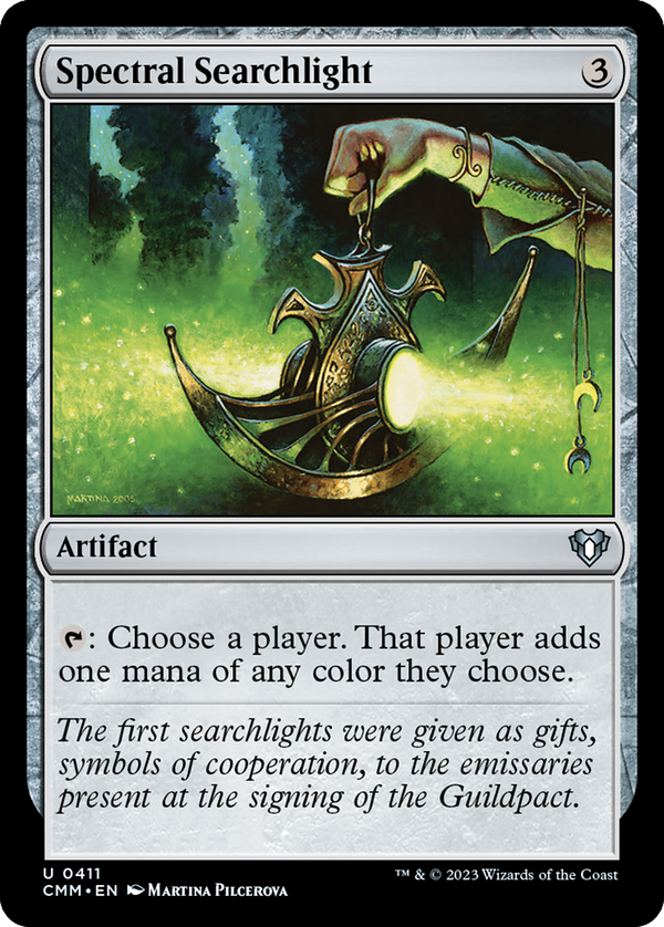Spectral Searchlight (CMM-411) - Commander Masters [Uncommon]