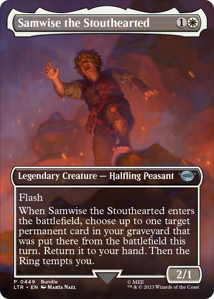Samwise the Stouthearted (LTR-449) - The Lord of the Rings: Tales of Middle-earth (Borderless) [Uncommon]
