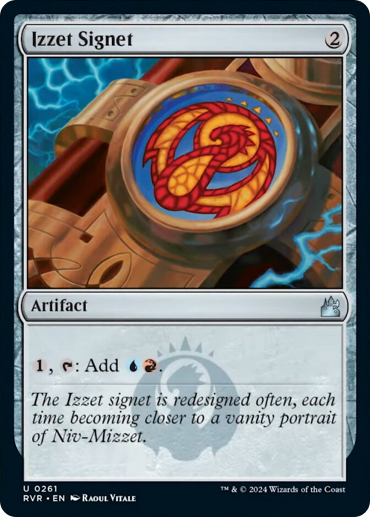 Izzet Signet (RVR-261) - Ravnica Remastered [Uncommon]
