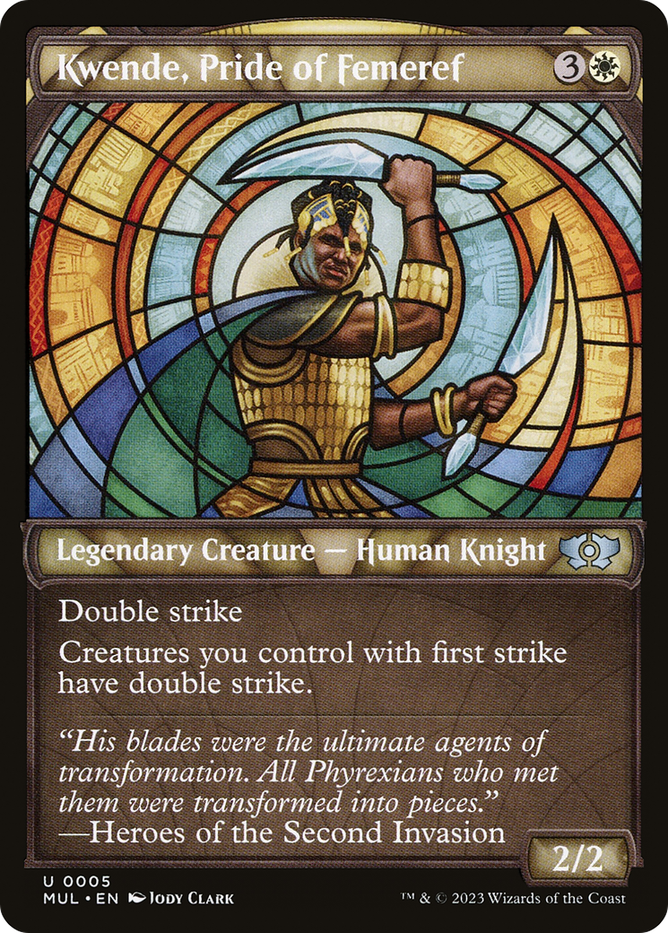 Kwende, Pride of Femeref (MUL-005) - Multiverse Legends: (Showcase) [Uncommon]