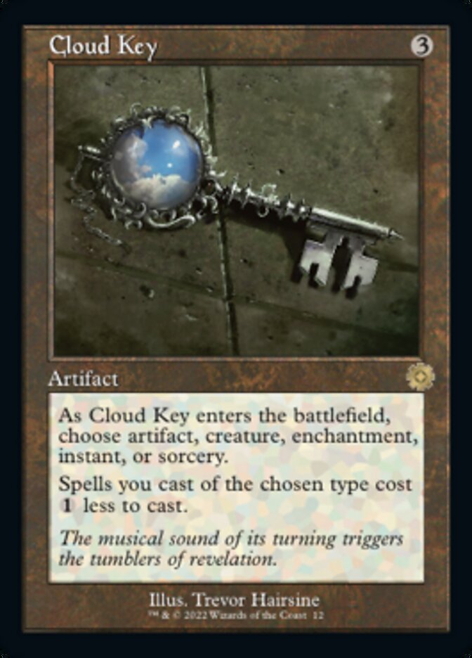 Cloud Key (BRR-012) - The Brothers' War Retro Artifacts [Rare] Retro Frame