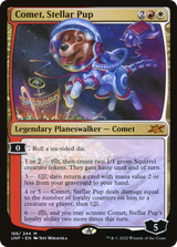 Comet, Stellar Pup (UNF-166) - Unfinity [Mythic]