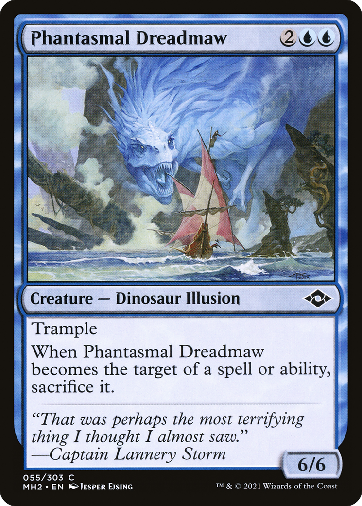 Phantasmal Dreadmaw (MH2-055) - Modern Horizons 2 [Common]