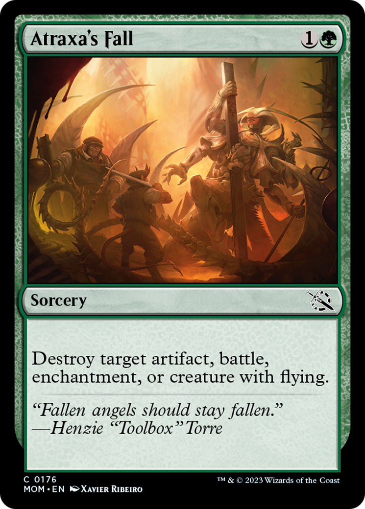 Atraxa's Fall (MOM-176) - March of the Machine [Common]