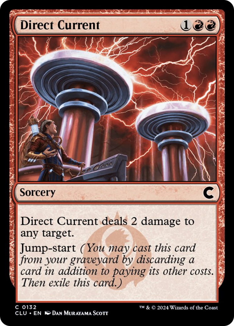 Direct Current (CLU-132) - Ravnica: Clue Edition [Common]