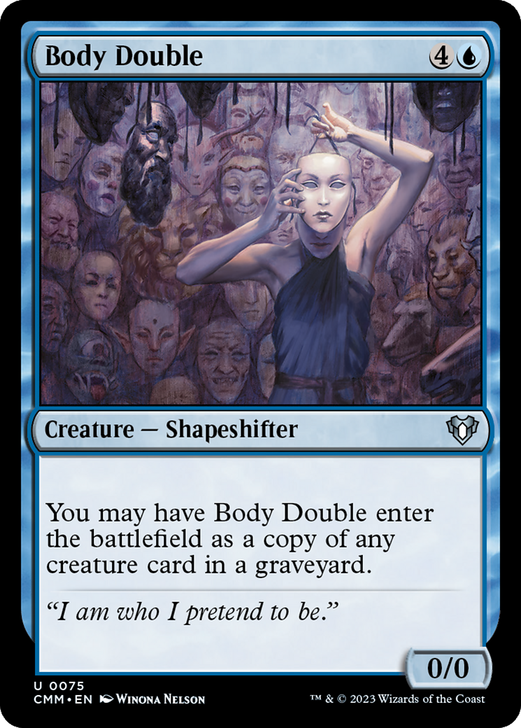 Body Double (CMM-075) - Commander Masters [Uncommon]
