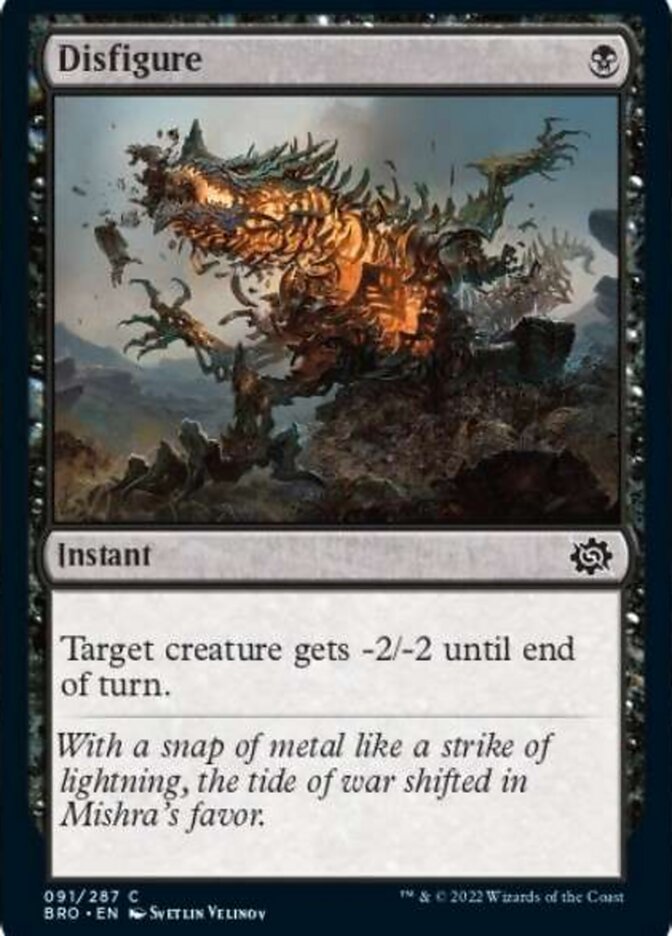 Disfigure (BRO-091) - The Brothers' War [Common]