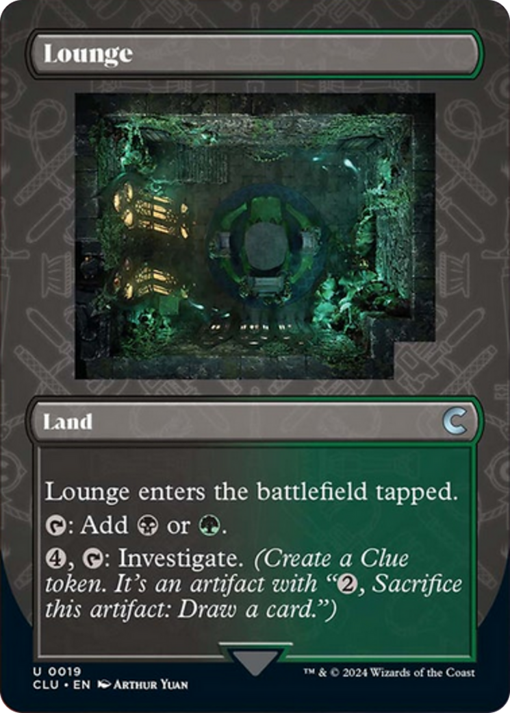 Lounge (CLU-019) - Ravnica: Clue Edition (Borderless) [Uncommon]