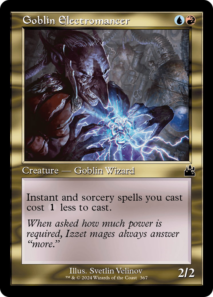 Goblin Electromancer (RVR-367) - Ravnica Remastered [Common]