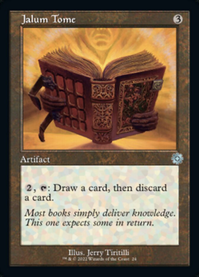 Jalum Tome (BRR-024) - The Brothers' War Retro Artifacts [Uncommon] Retro Frame