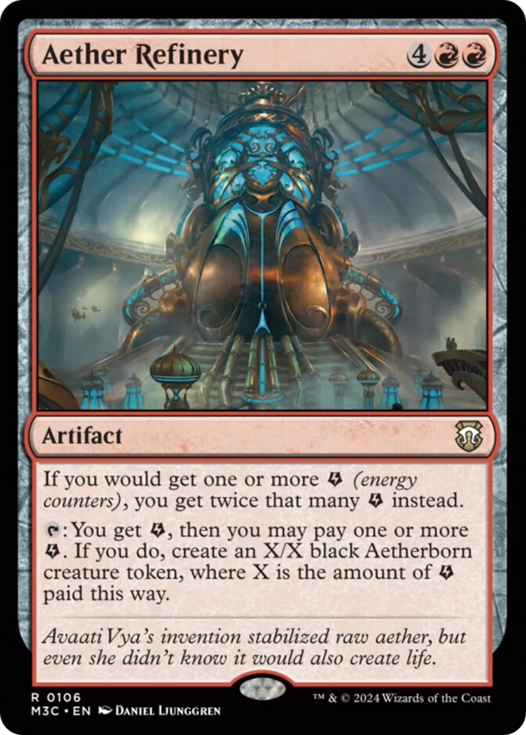 Aether Refinery (M3C-106) - Modern Horizons 3 Commander [Rare]