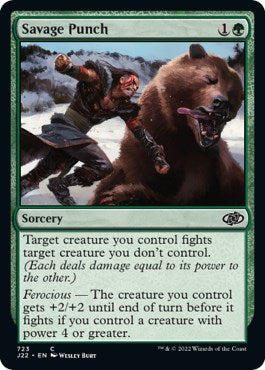 Savage Punch (J22-723) - Jumpstart 2022 [Common]