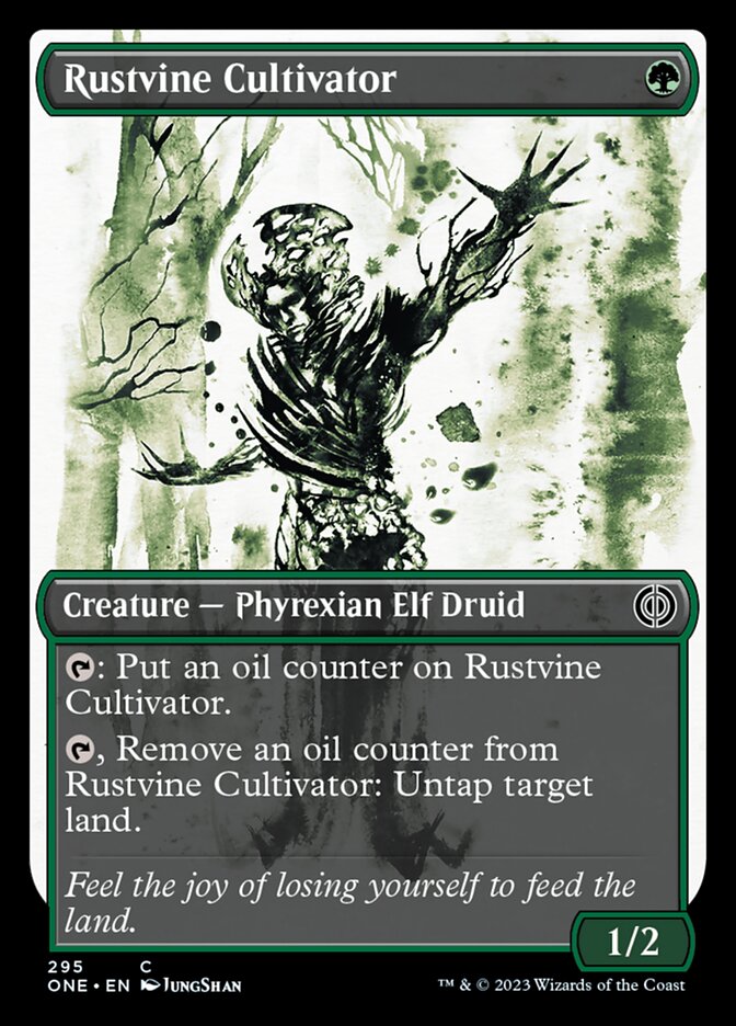 Rustvine Cultivator (ONE-295) - Phyrexia: All Will Be One: (Showcase) [Common]