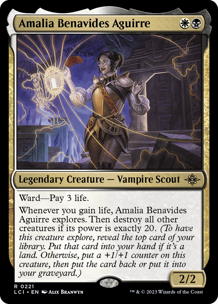 Amalia Benavides Aguirre (LCI-221) - The Lost Caverns of Ixalan [Rare]