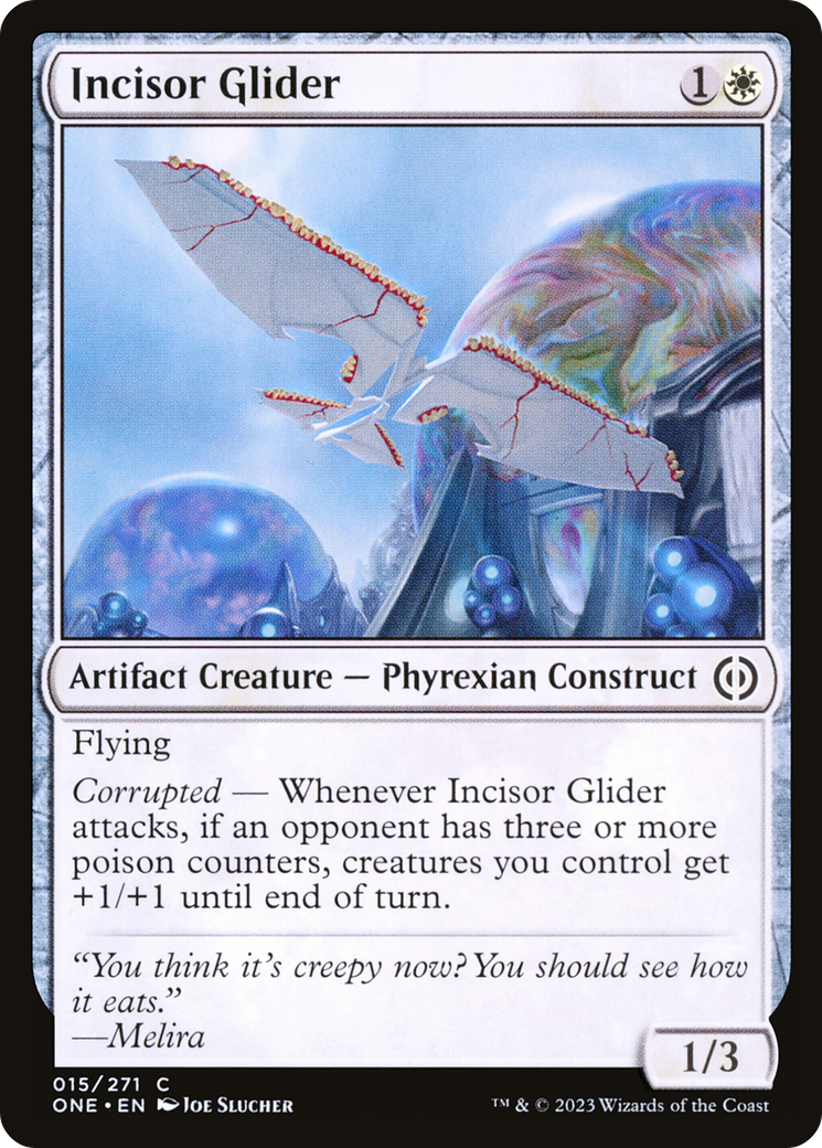 Incisor Glider (ONE-015) - Phyrexia: All Will Be One [Common]