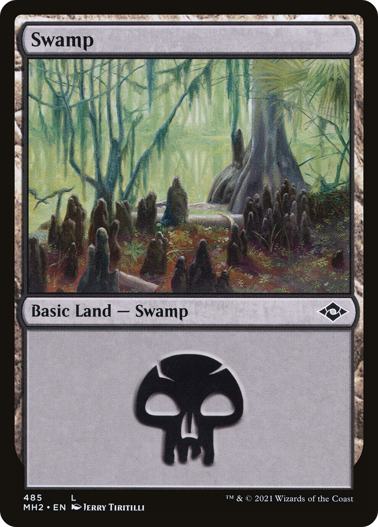 Swamp (MH2-485) - Modern Horizons 2 Etched Foil [Common]