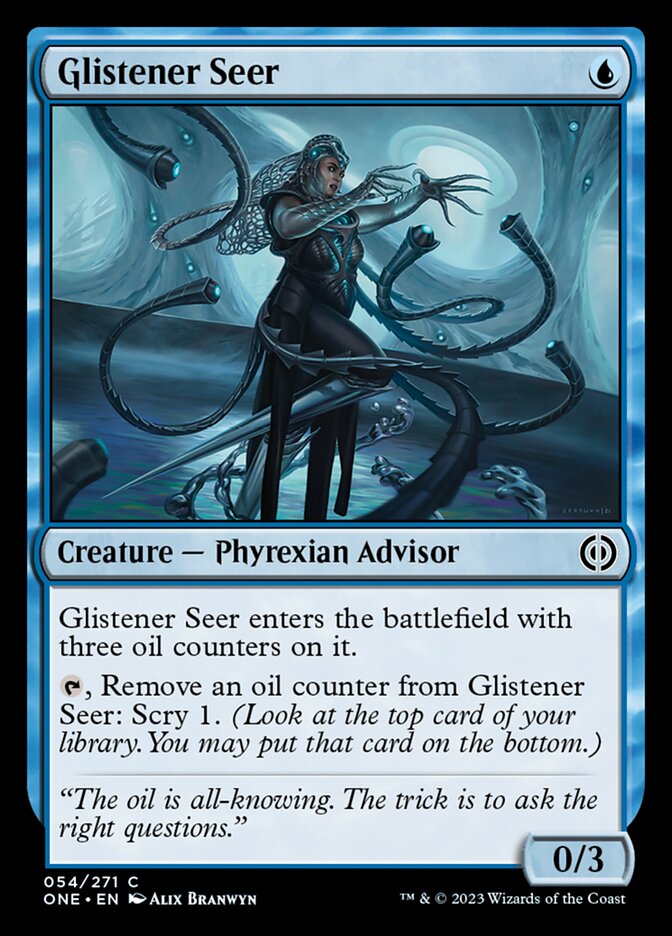 Glistener Seer (ONE-054) - Phyrexia: All Will Be One [Common]