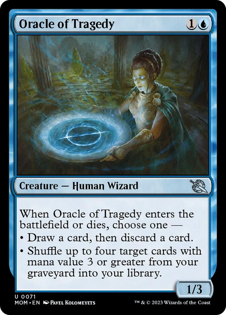 Oracle of Tragedy (MOM-071) - March of the Machine [Uncommon]