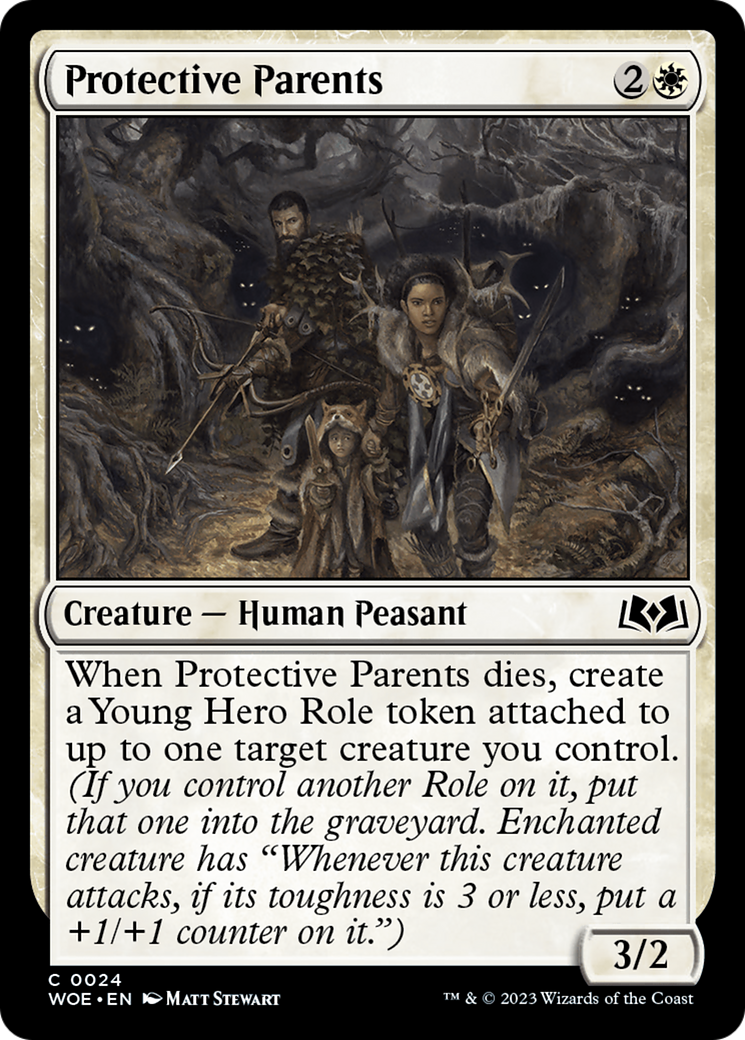 Protective Parents (WOE-024) - Wilds of Eldraine [Common]