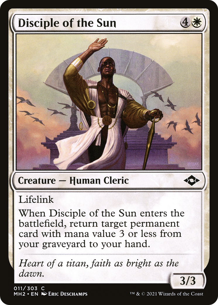Disciple of the Sun (MH2-011) - Modern Horizons 2 [Common]