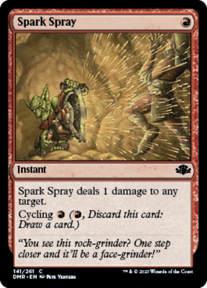 Spark Spray (DMR-141) - Dominaria Remastered [Common]