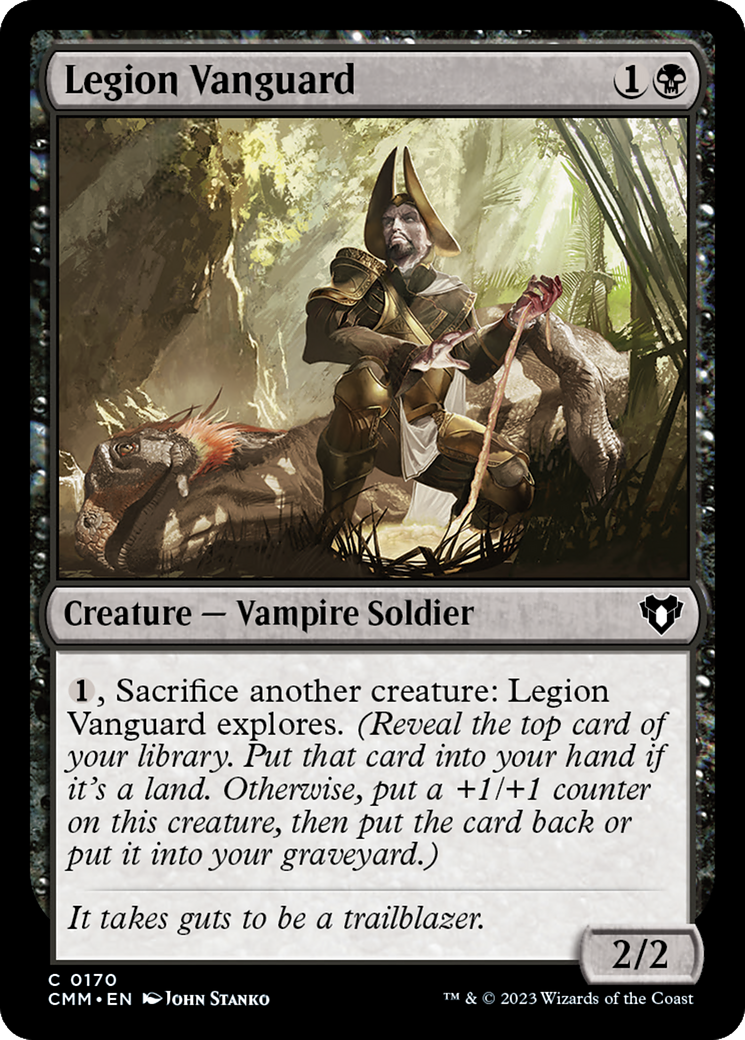 Legion Vanguard (CMM-170) - Commander Masters [Common]