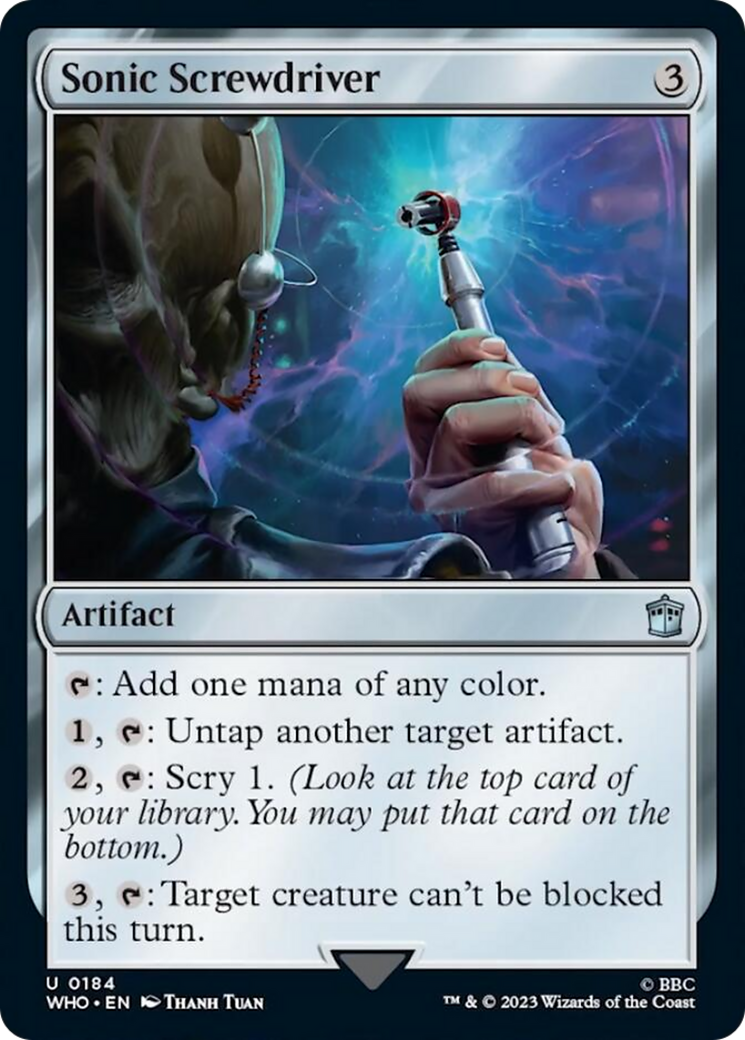 Sonic Screwdriver (WHO-184) - Doctor Who [Uncommon]