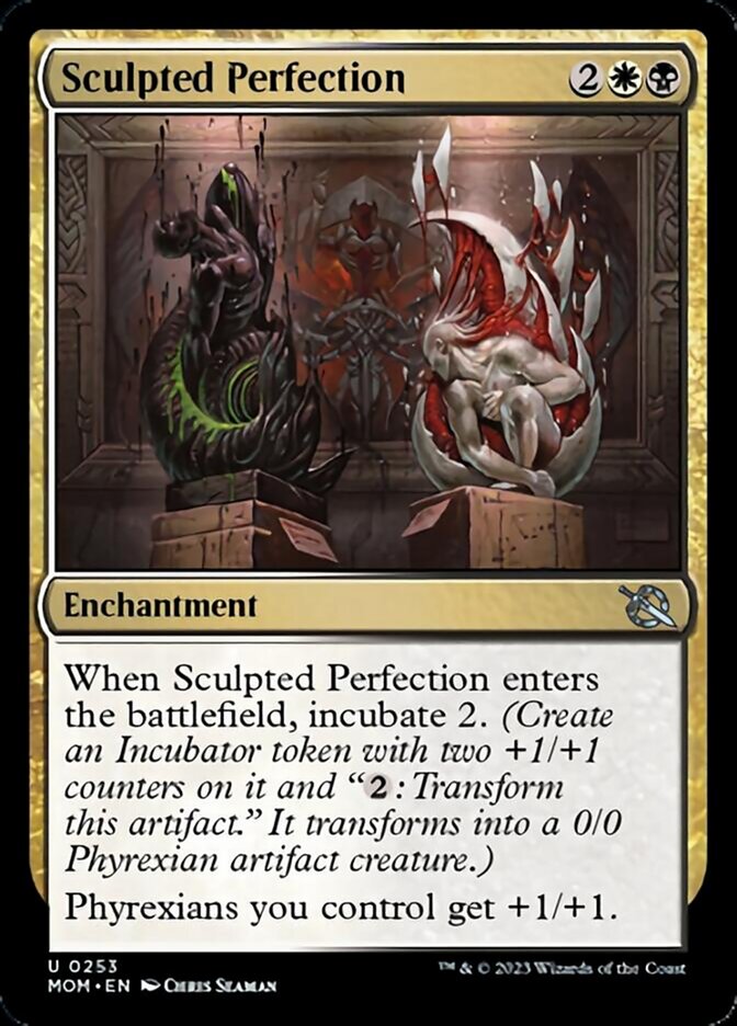 Sculpted Perfection (MOM-253) - March of the Machine [Uncommon]