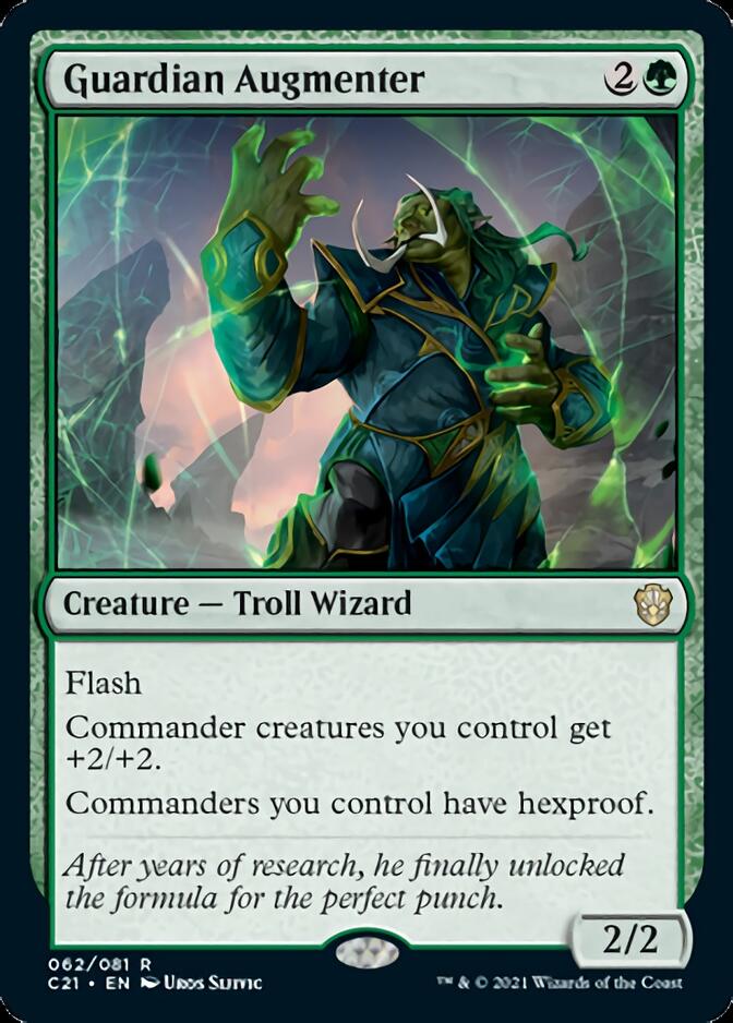 Guardian Augmenter (C21-062) - Commander 2021 [Rare]