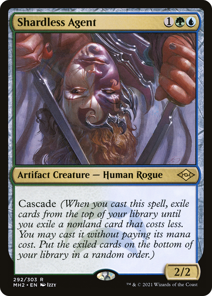 Shardless Agent (MH2-292) - Modern Horizons 2 [Rare]