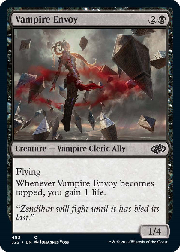 Vampire Envoy (J22-483) - Jumpstart 2022 [Common]
