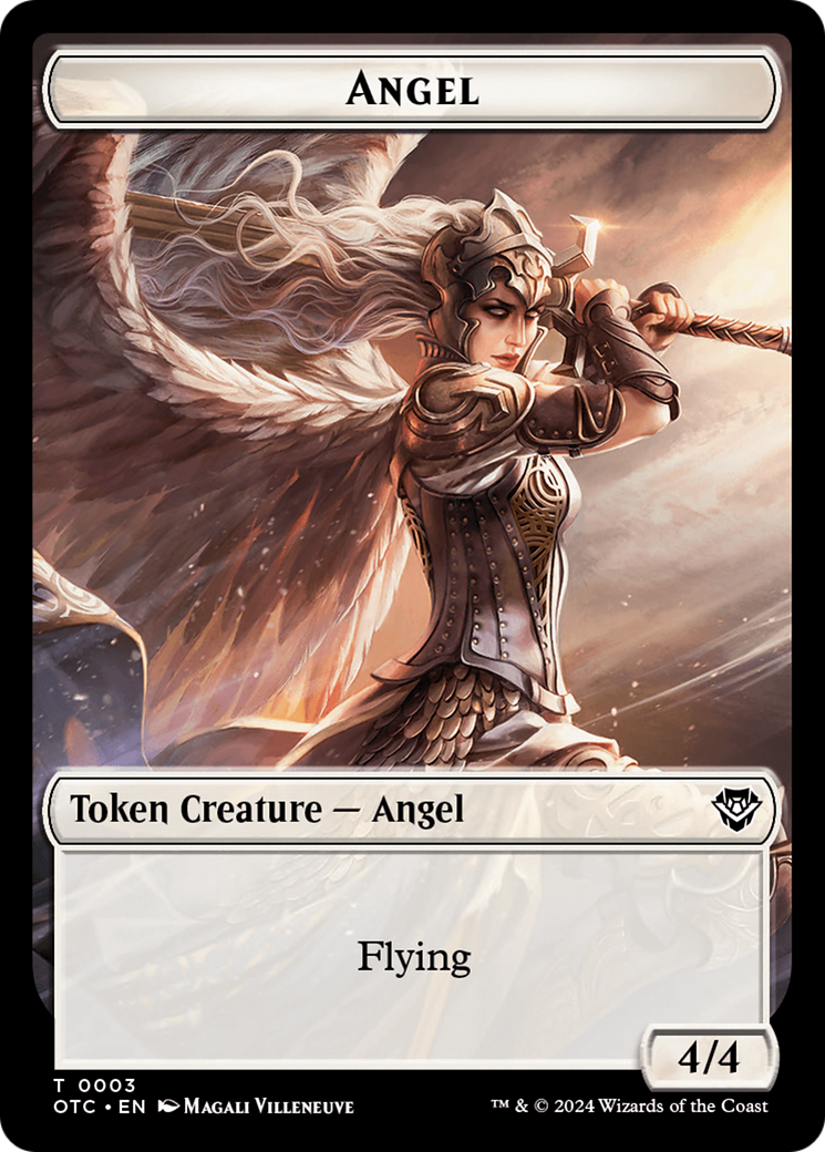 Angel (TOTC-003) - Outlaws of Thunder Junction Commander Tokens [Common]