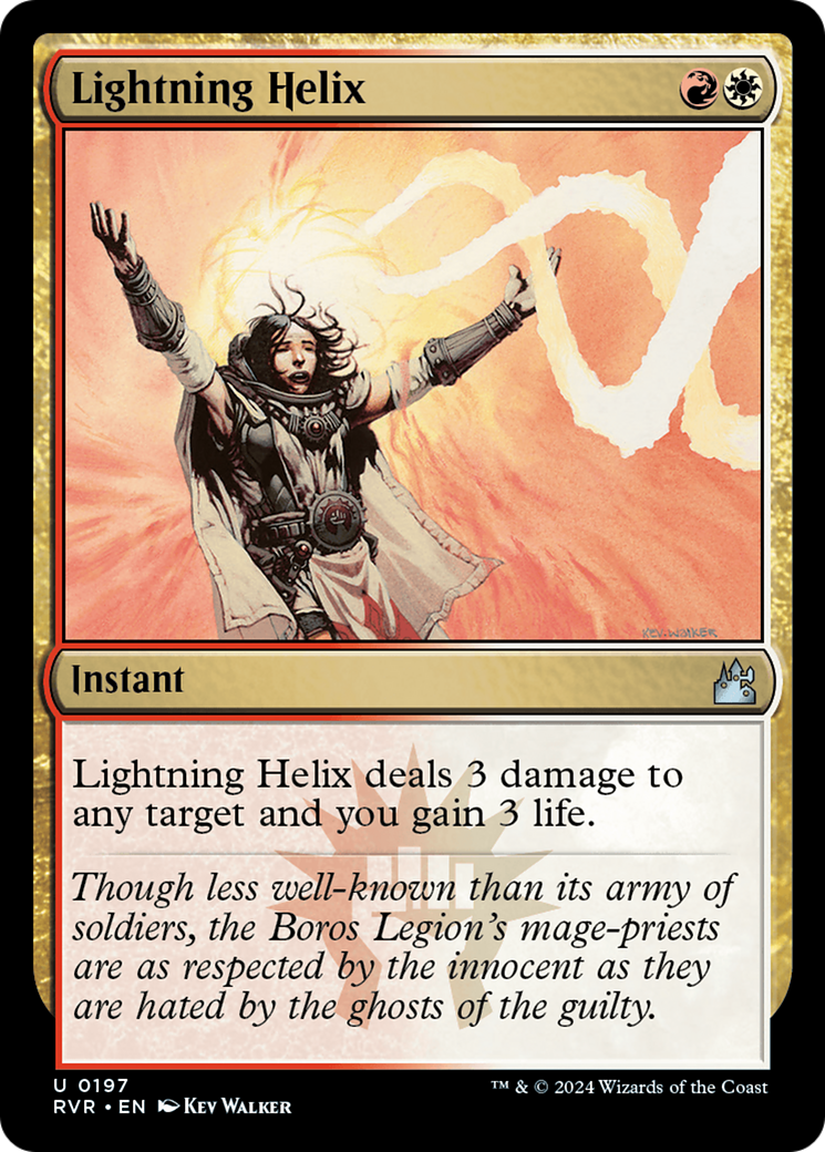 Lightning Helix (RVR-197) - Ravnica Remastered [Uncommon]