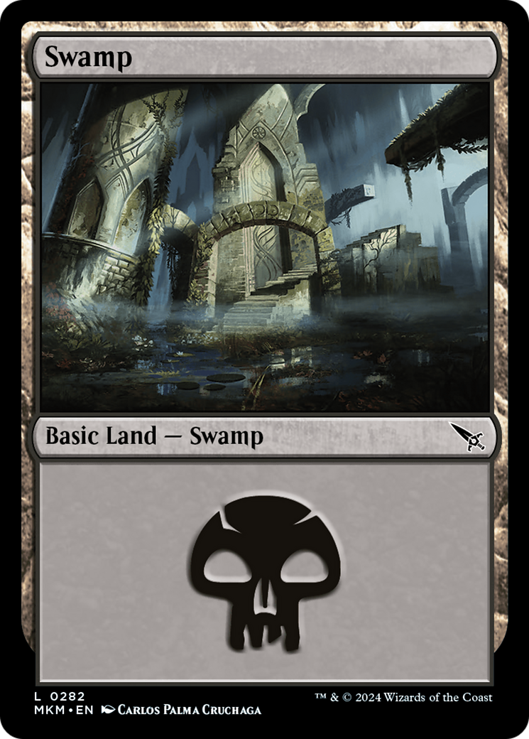 Swamp (MKM-282) - Murders at Karlov Manor Foil [Common]
