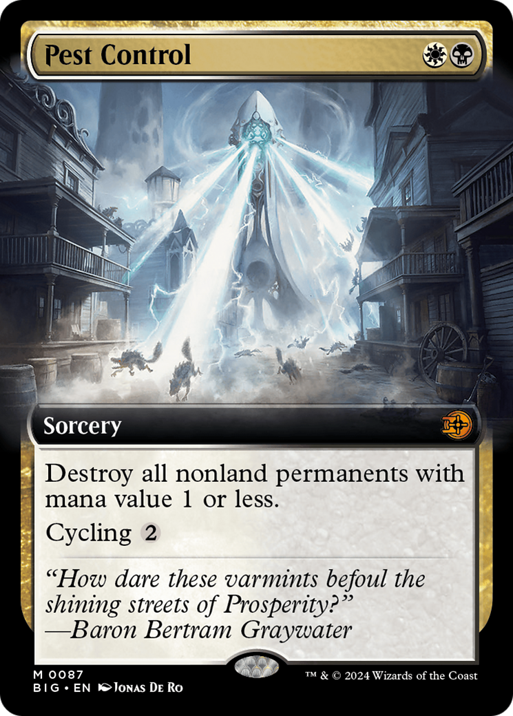 Pest Control (BIG-087) - The Big Score: (Extended Art) [Mythic]