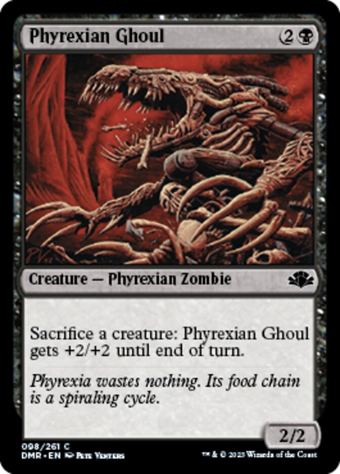 Phyrexian Ghoul (DMR-098) - Dominaria Remastered [Common]