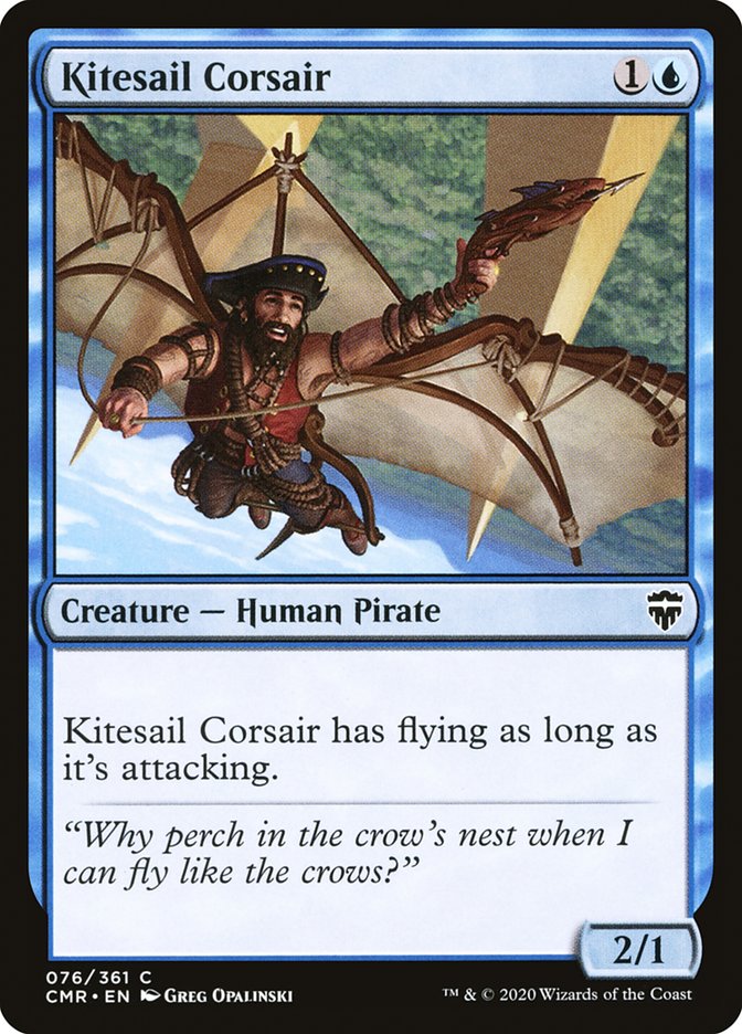 Kitesail Corsair (CMR-076) - Commander Legends [Common]
