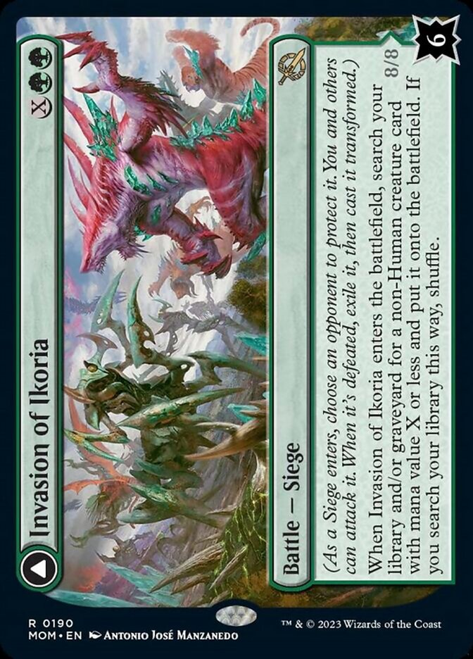Invasion of Ikoria // Zilortha, Apex of Ikoria (MOM-190) - March of the Machine [Rare]