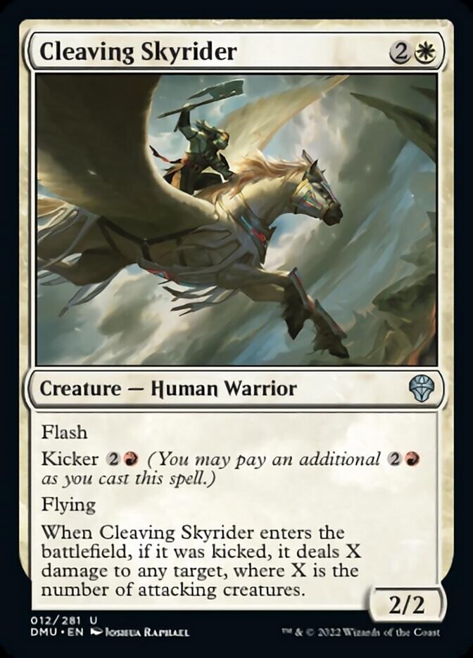 Cleaving Skyrider (DMU-012) - Dominaria United [Uncommon]