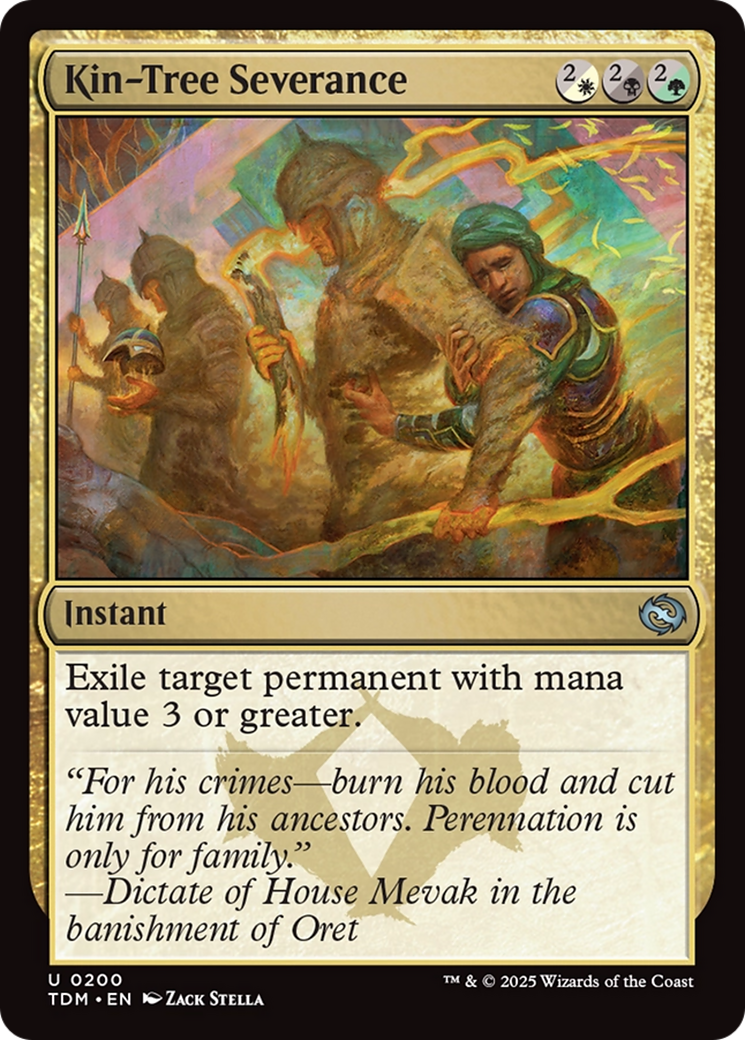 Kin-Tree Severance (TDM-200) - Tarkir: Dragonstorm [Uncommon]