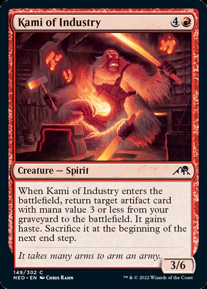 Kami of Industry (NEO-149) - Kamigawa: Neon Dynasty [Common]