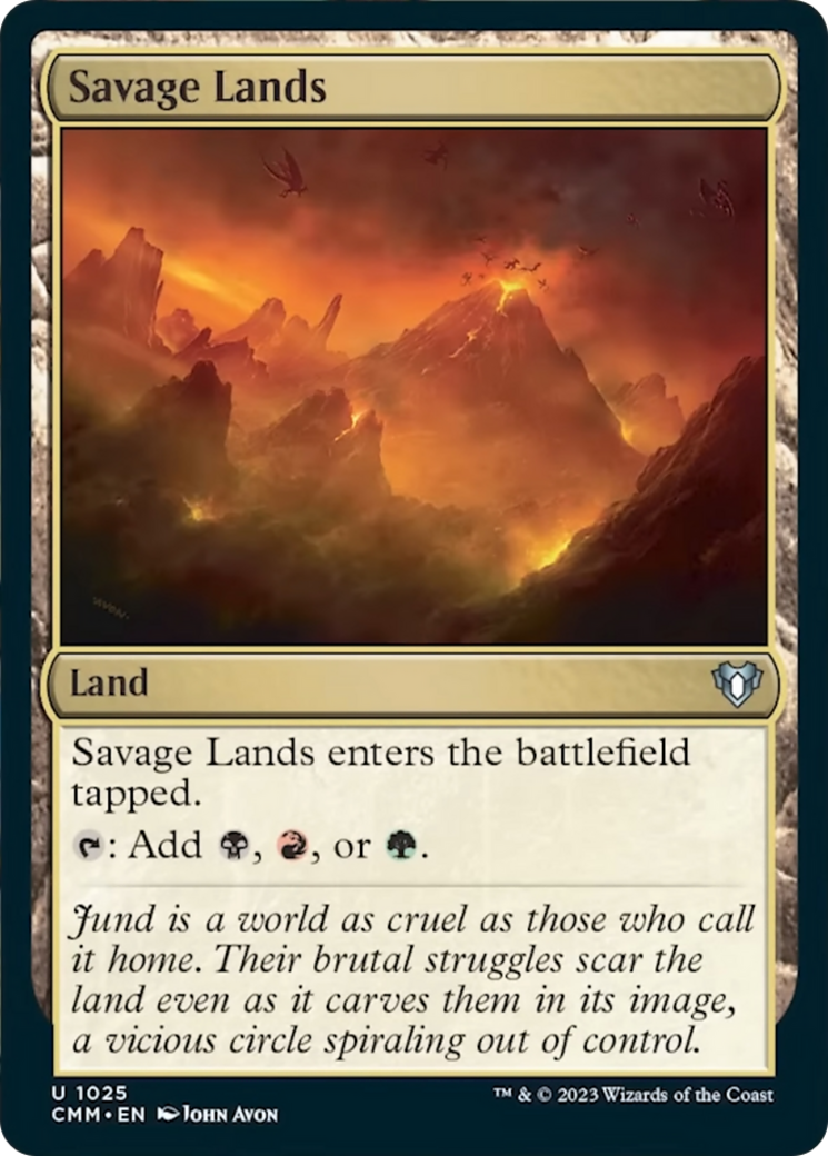 Savage Lands (CMM-1025) - Commander Masters [Uncommon]
