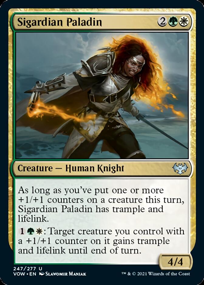 Sigardian Paladin (VOW-247) - Innistrad: Crimson Vow [Uncommon]