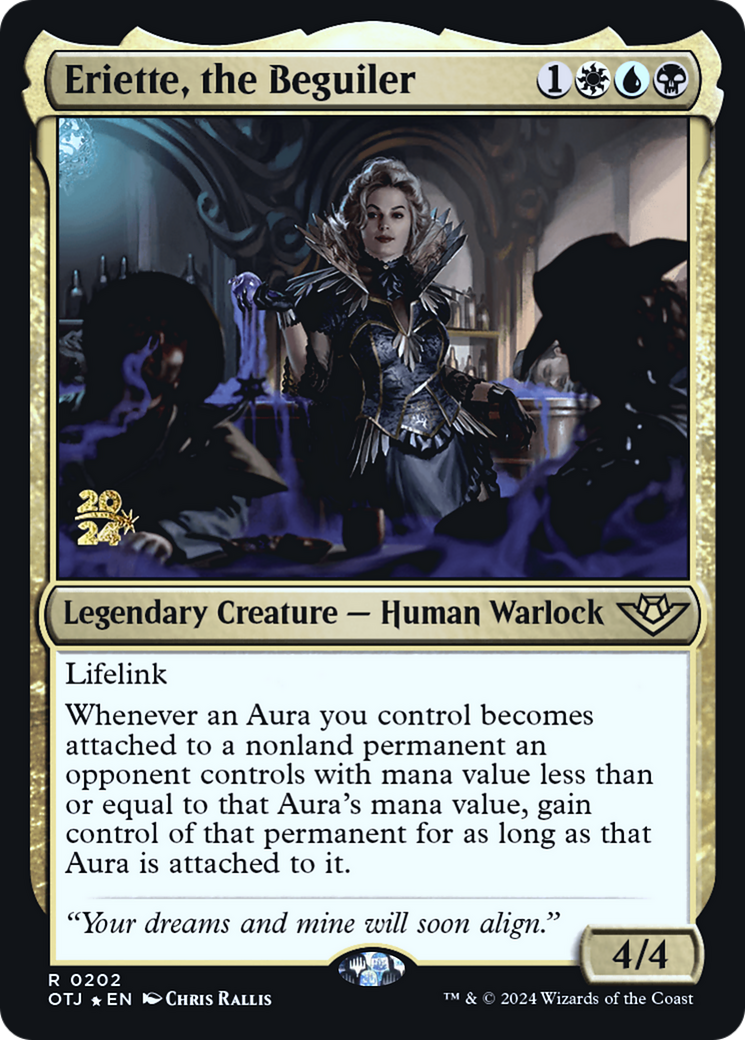 Eriette, the Beguiler (POTJ-202S) - Outlaws of Thunder Junction Promos Foil [Rare]