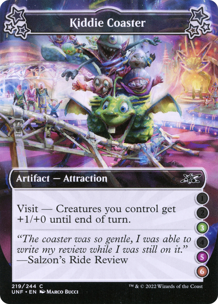 Kiddie Coaster (UNF-219E) - Unfinity Foil [Common]