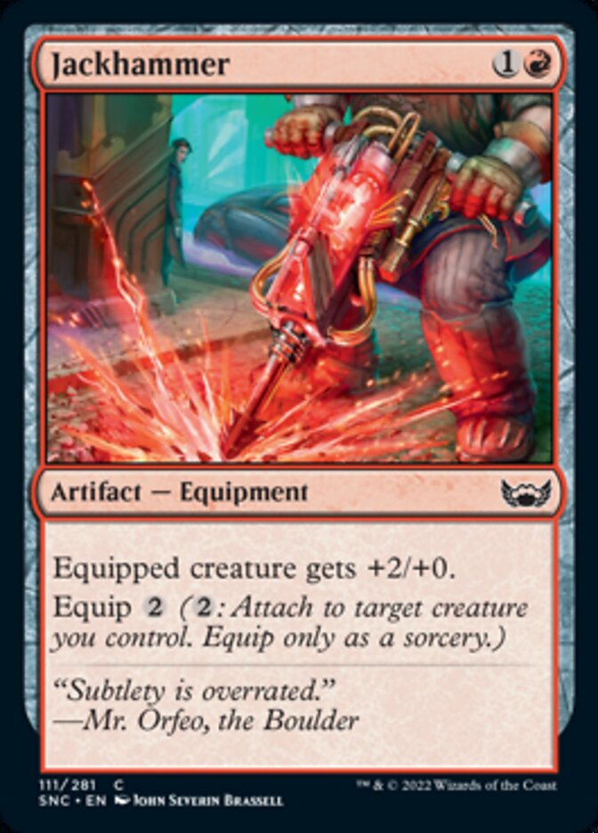 Jackhammer (SNC-111) - Streets of New Capenna [Common]