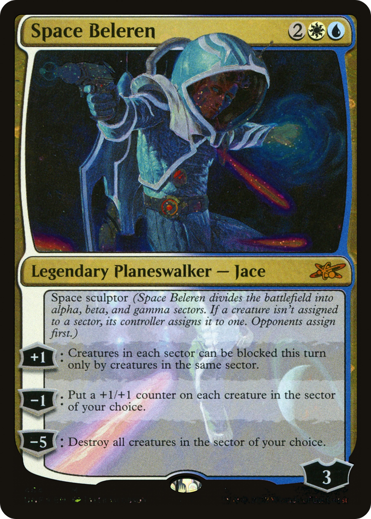 Space Beleren (UNF-464) - Unfinity Galaxy Foil [Mythic]