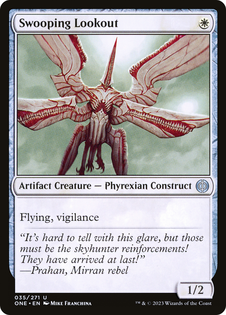 Swooping Lookout (ONE-035) - Phyrexia: All Will Be One [Uncommon]